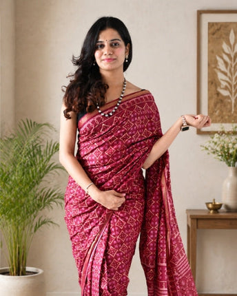 Collection image for: Ajrakh Sarees